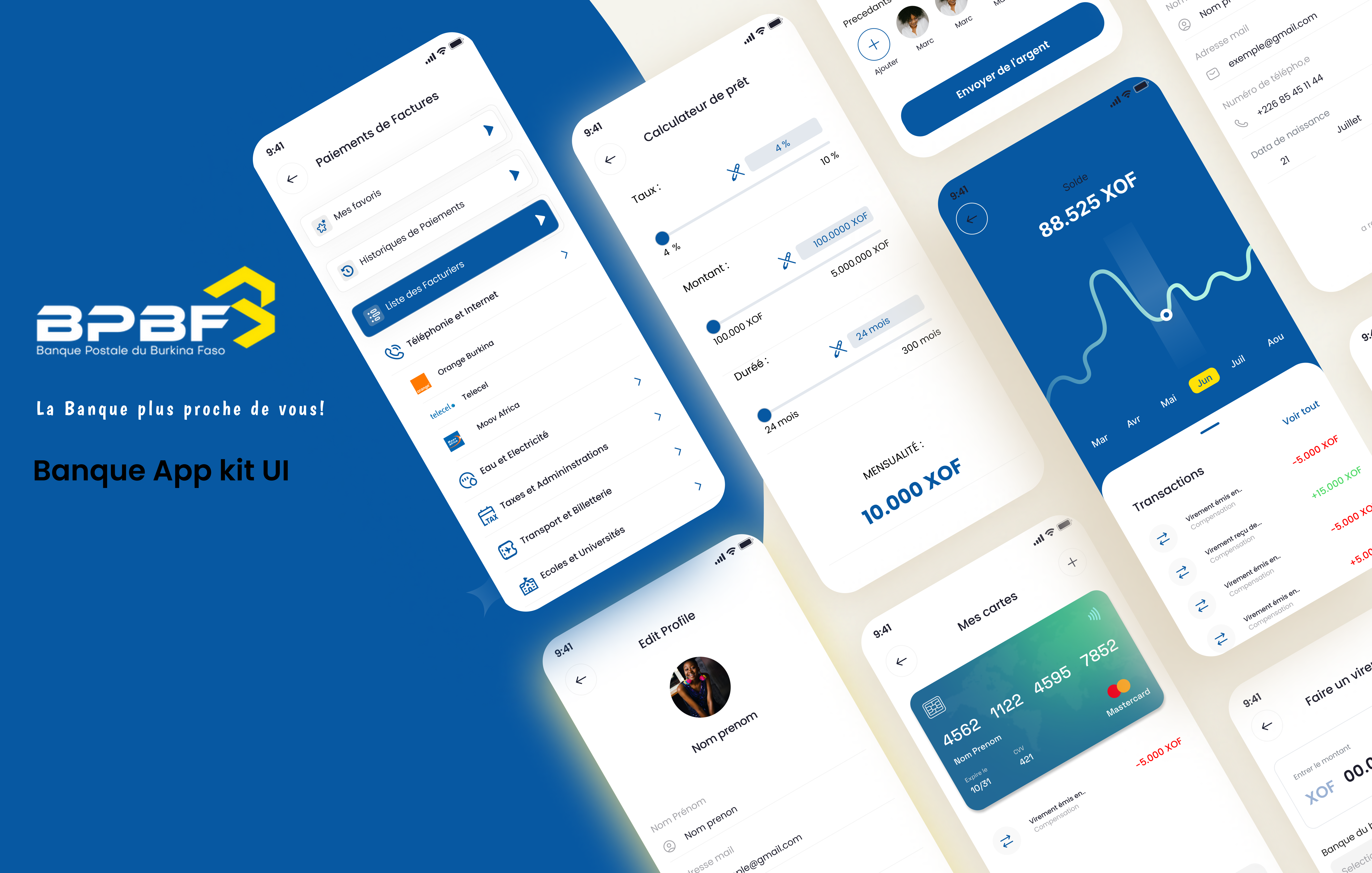 Bank Mobile App UI kit